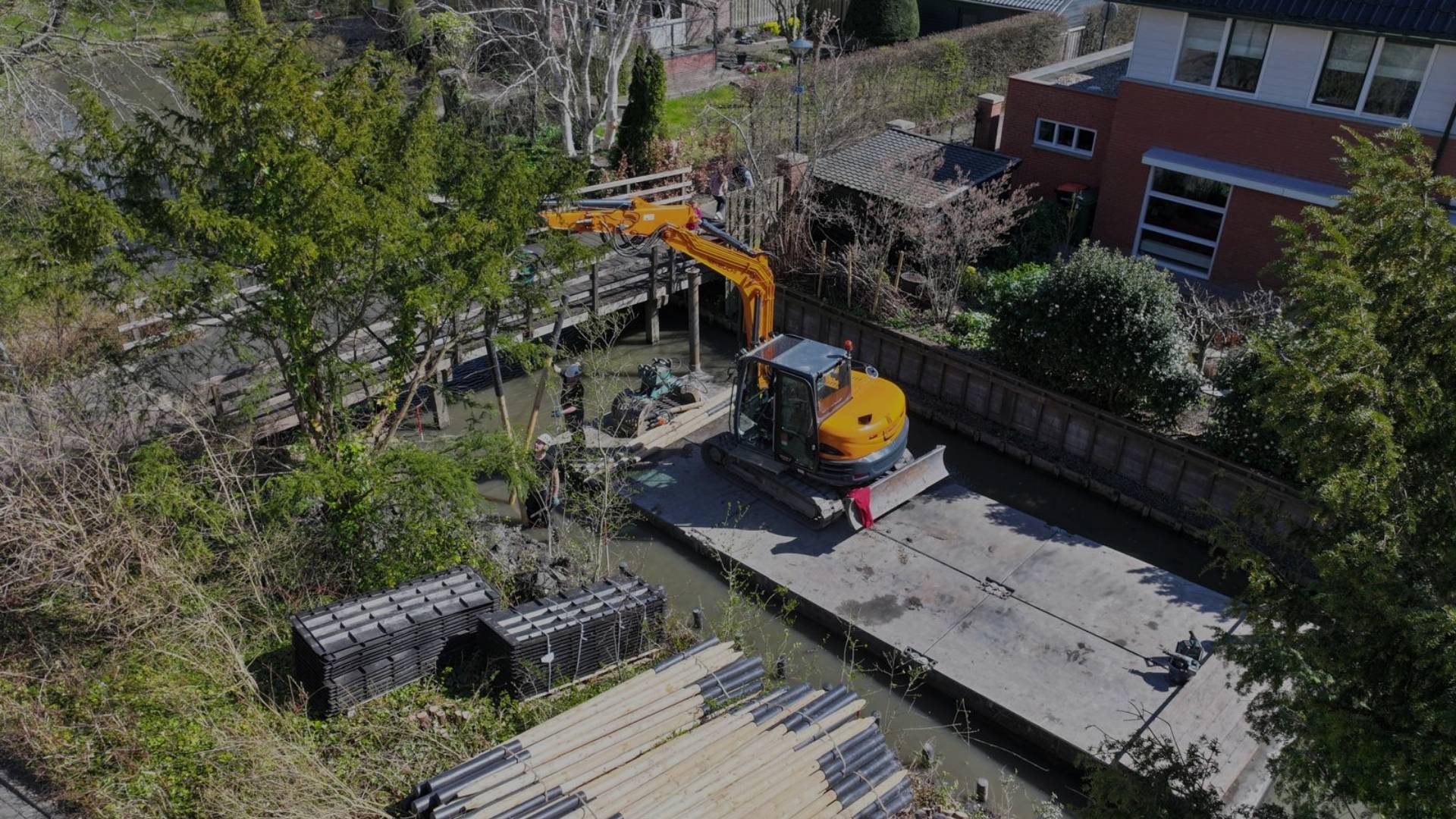 Waterbouw netjes kampen